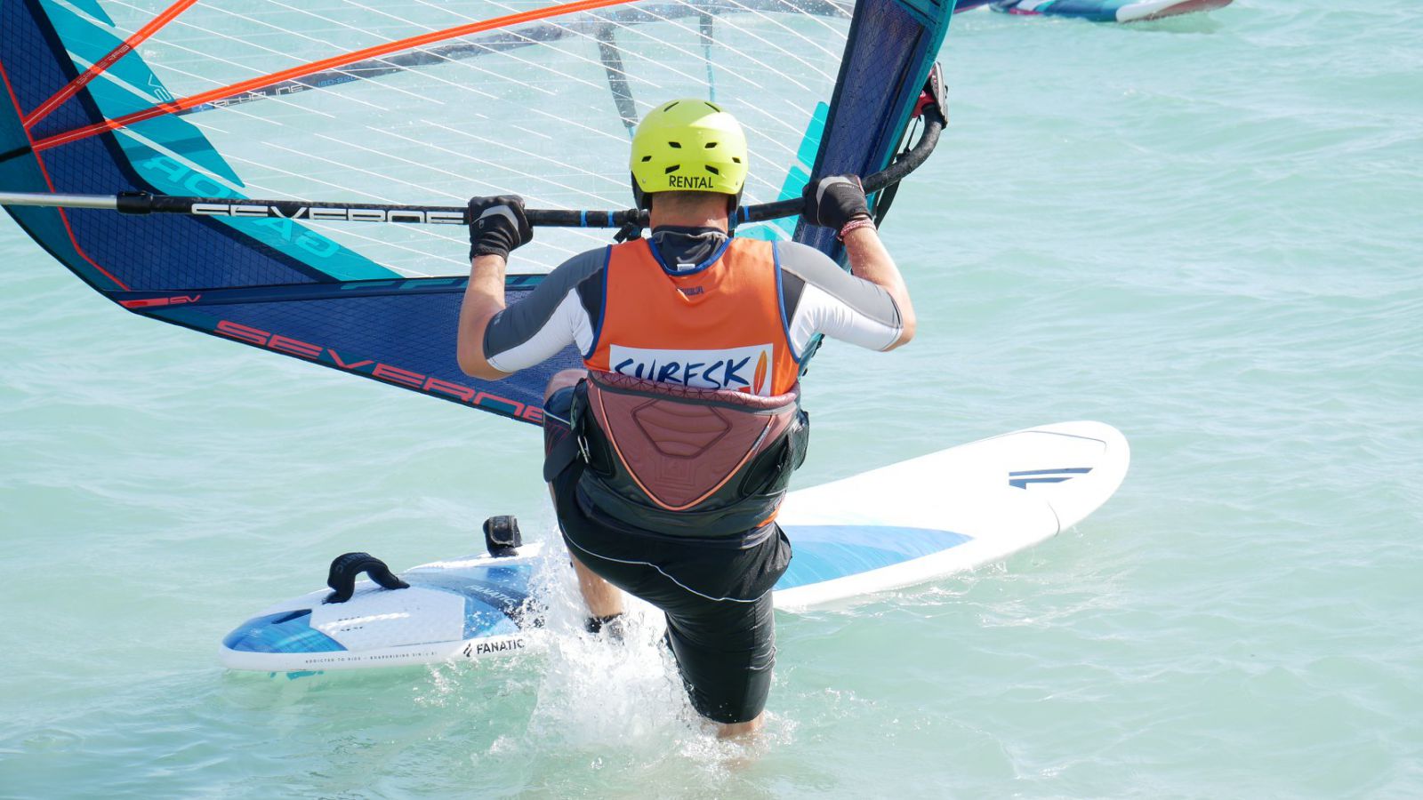 windsurfing Vassiliki