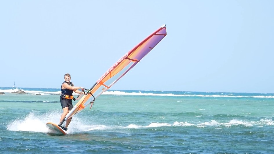 windsurfing Naxos
